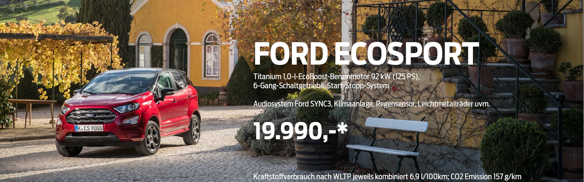 Ford Ecosport Barpreisangebot